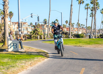 Things to do in Huntington Beach, California: rent electric bikes