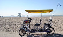 Cargar imagen en el visor de la galería, Family Bicycle Rentals in Huntington Beach, Orange County, California 92648

