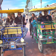 Cargar imagen en el visor de la galería, Things to do in Orange County, California: Take the family on a pedal limousine ride
